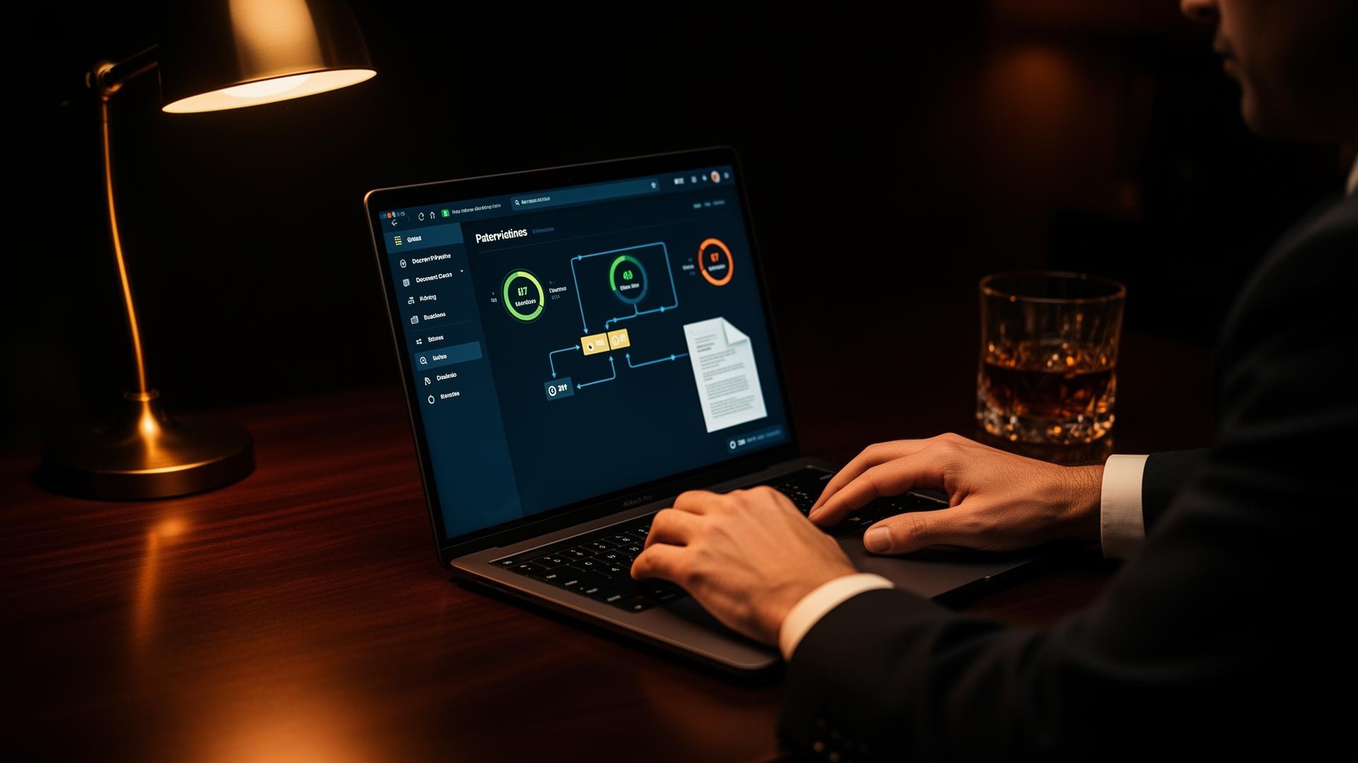 Real-time document workflow dashboard